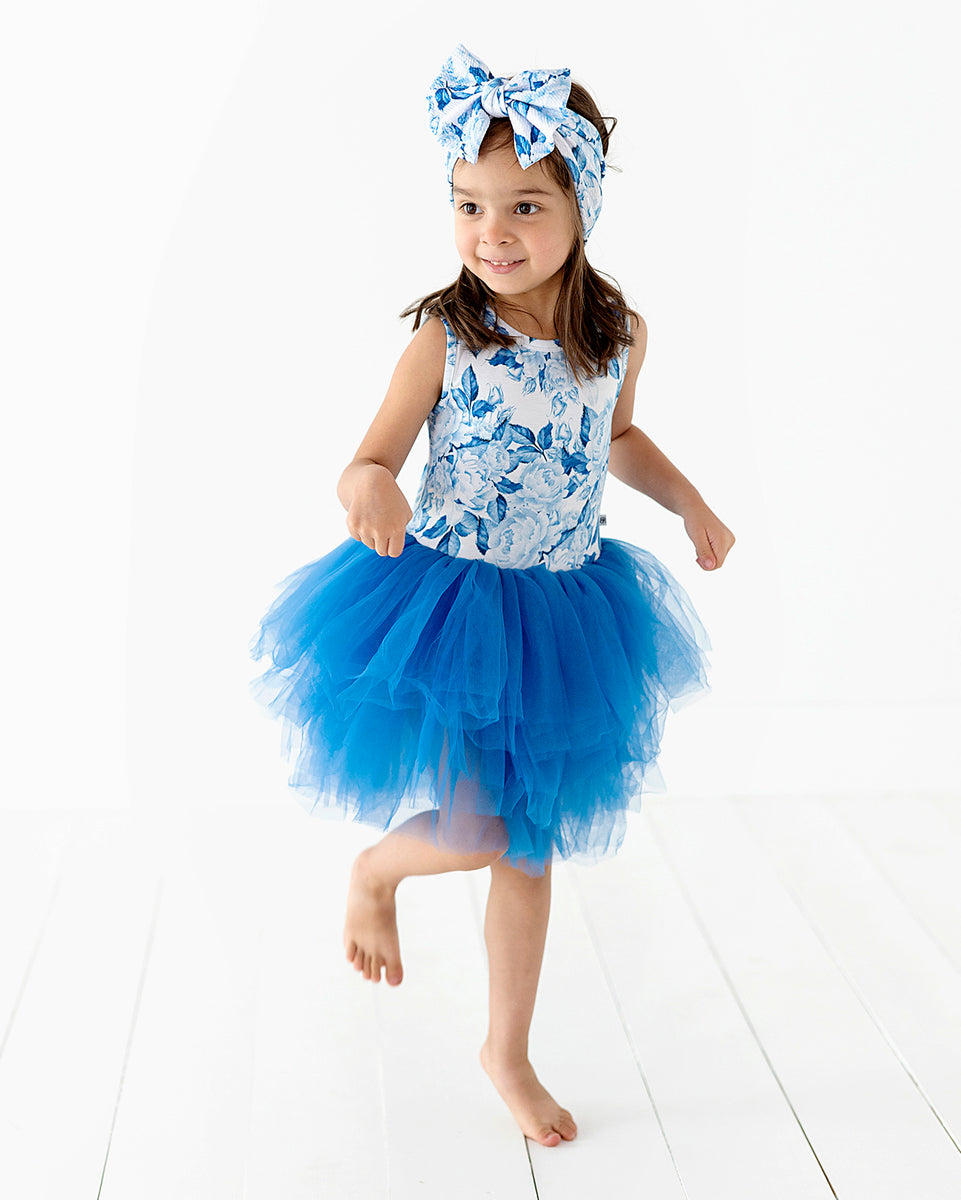 My Something Blue Tulle Tutu Dress