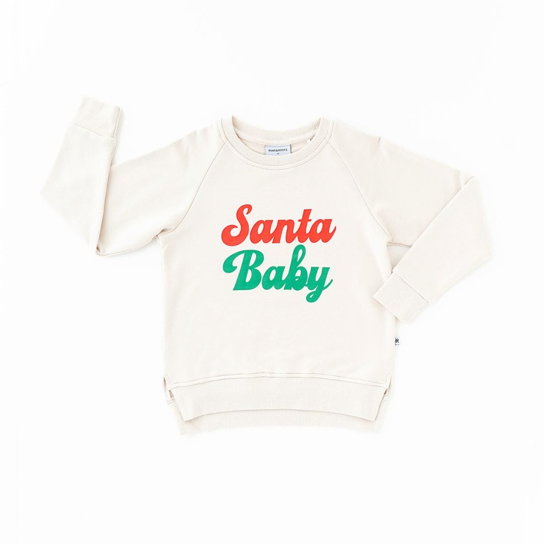 SANTA BABY Graphic Sweatshirt