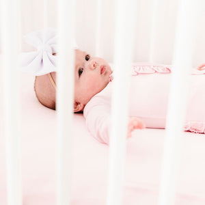 Baby Kids Bamboo Pajamas — Ballet Crib Sheet — Image 1