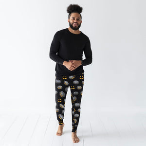 Baby Kids Bamboo Pajamas — Creepin' it Real Men's Pants — Image 1