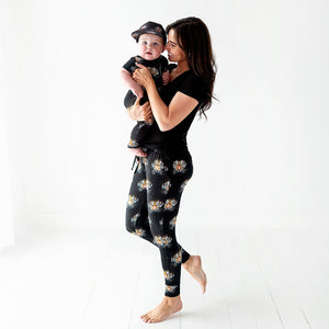 Baby Kids Bamboo Pajamas — Eye of the Tiger Women's Pants — Image 1