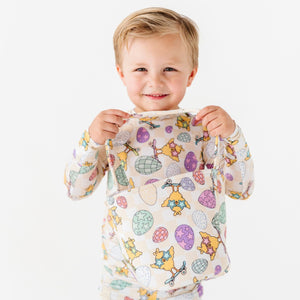 Baby Kids Bamboo Pajamas — Chick Me Out Basket — Image 1