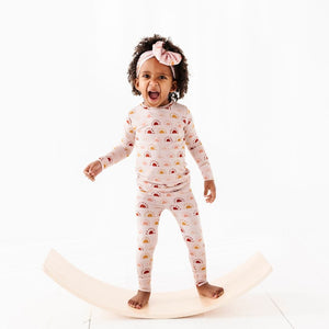 Baby Kids Bamboo Pajamas — Rise Above Two-Piece Pajama Set — Image 1