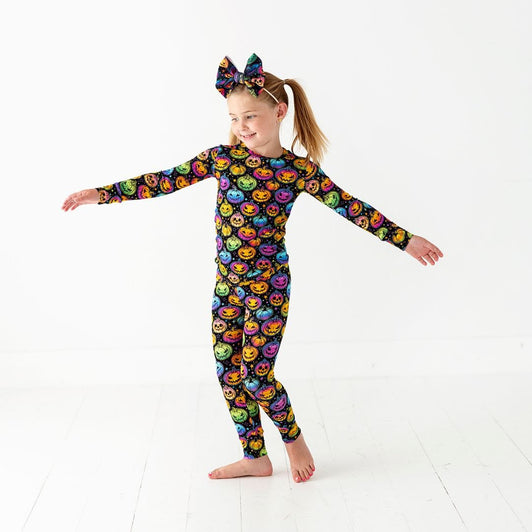 Glow Hard or Glow Home Two-Piece Pajama Set - PRESALE