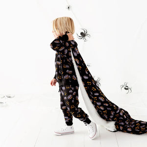 Baby Kids Bamboo Pajamas — Creepin' it Real Bum Bum Blanket - Plush — Image 1