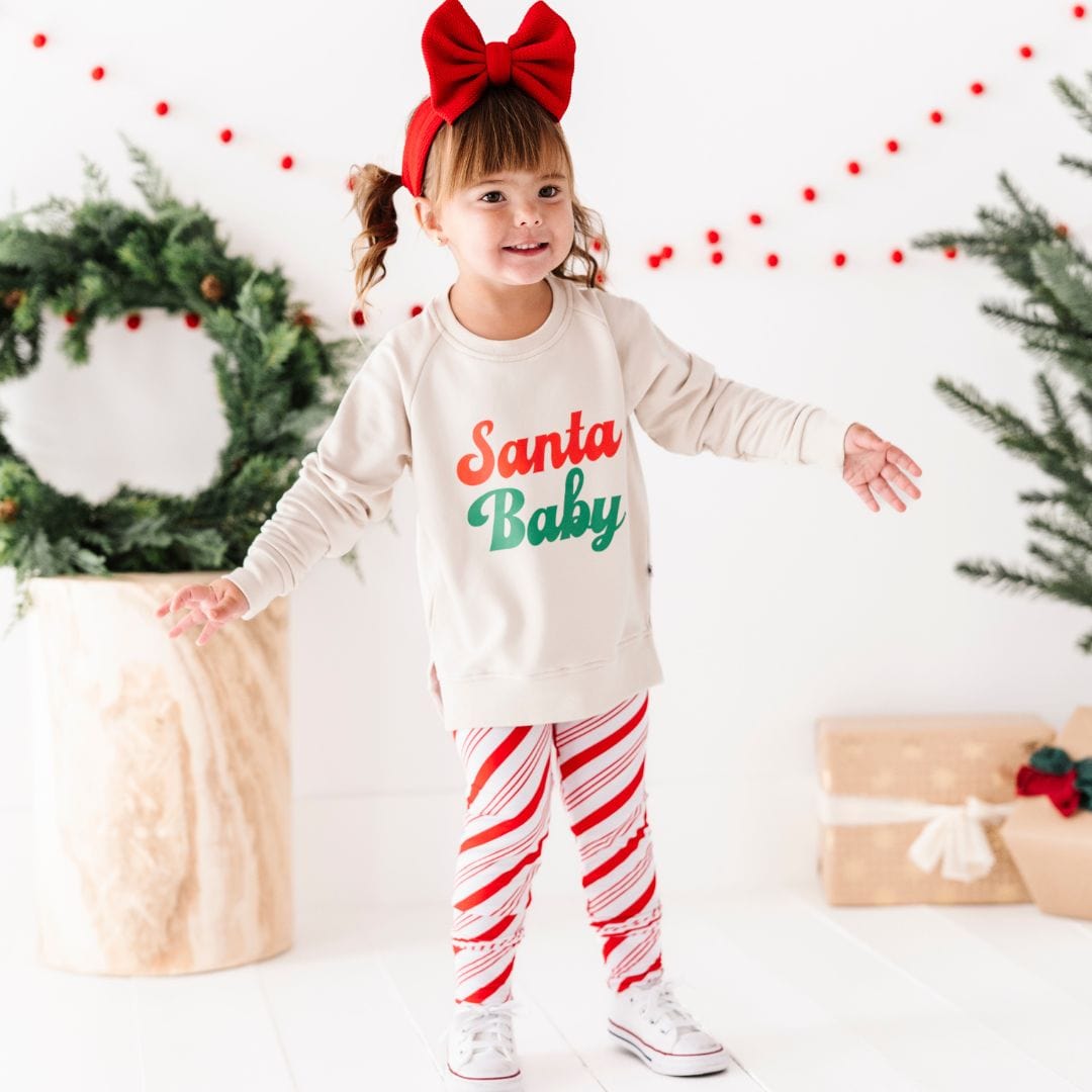 Santa baby christmas online pajamas