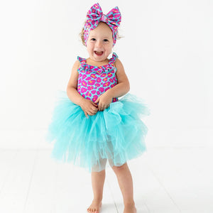 Baby Kids Bamboo Pajamas — Sweet Spot Tulle Tutu Dress — Image 1