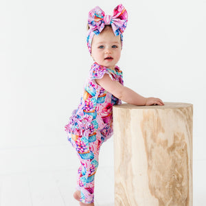 Baby Kids Bamboo Pajamas ā Another Year Sweeter Romper ā Image 1