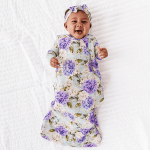 Baby Kids Bamboo Pajamas — Secret Garden Sleep Sack — Image 1