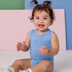 Baby Kids Bamboo Pajamas — Racerback Top Bundle — Image 3