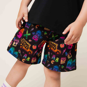 Baby Kids Bamboo Pajamas β A+ Attitude Mesh Shorts β Image 1