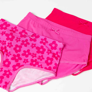 Baby Kids Bamboo Pajamas — Daisy Bell Girl's Underwear Pack — Image 1