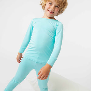 Baby Kids Bamboo Pajamas β Mint To Learn Long Sleeve Pajama Set β Image 8