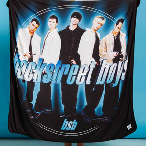Baby Kids Bamboo Pajamas — Backstreet Boys Classic Band Bum Bum Blanket — Image 1