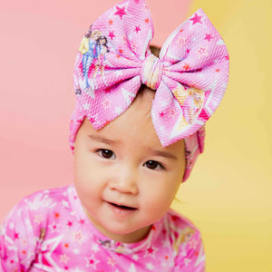 Baby Kids Bamboo Pajamas — Barbie™ Star Power Biggie Bow — Image 1
