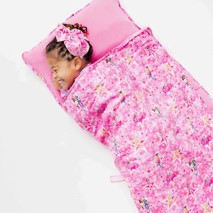 Baby Kids Bamboo Pajamas — Barbie™ Star Power Sleeping Bag — Image 1