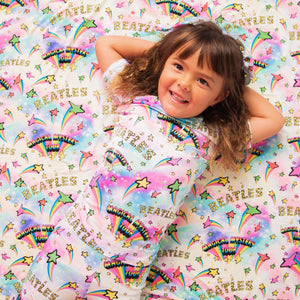 Baby Kids Bamboo Pajamas — Beatles™ Bum Bum Blanket — Image 1
