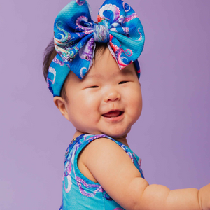Baby Kids Bamboo Pajamas — Tenta-cool Biggie Bow — Image 1