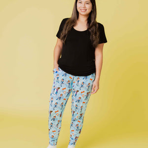 Baby Kids Bamboo Pajamas — Blippi™ & Meekah Adventures Women's Pants — Image 1