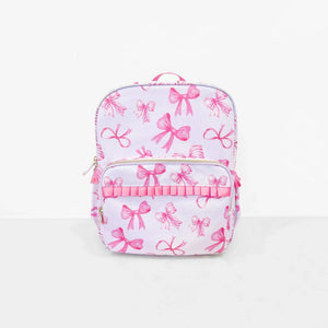 Baby Kids Bamboo Pajamas β Blushing Bows Backpack β Image 1