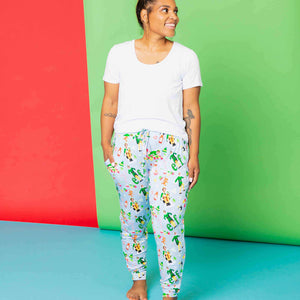 Baby Kids Bamboo Pajamas — Buddy The Elf™ Women's Pants — Image 1