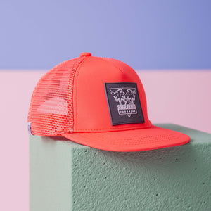 Baby Kids Bamboo Pajamas — Sweet Tangerine Hat — Image 1