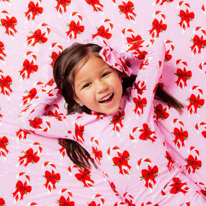 Baby Kids Bamboo Pajamas — Cane You Believe It Bum Bum Blanket - Plush — Image 1