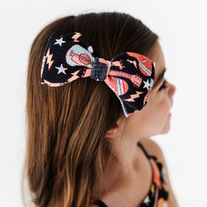 Baby Kids Bamboo Pajamas — Caught in a Jam Alligator Clip — Image 1