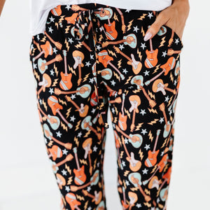 Baby Kids Bamboo Pajamas — Caught in a Jam Women's Pants — Image 1