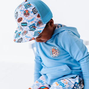 Baby Kids Bamboo Pajamas — Blippi™ Chill Kid Vibes Hat — Image 1