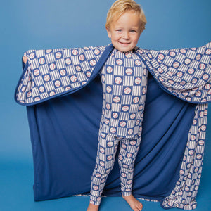 Baby Kids Bamboo Pajamas — Pitch Perfect Bum Bum Blanket — Image 1