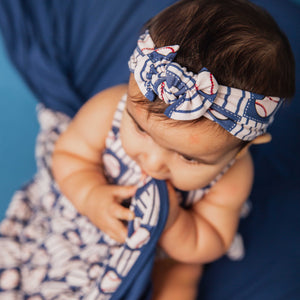 Baby Kids Bamboo Pajamas — Pitch Perfect Headwrap — Image 1