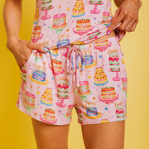 Baby Kids Bamboo Pajamas — Tiers of Joy Women's Shorts — Image 1