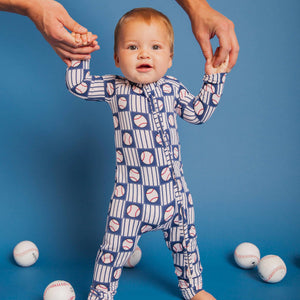 Baby Kids Bamboo Pajamas — Pitch Perfect Convertible Romper — Image 1