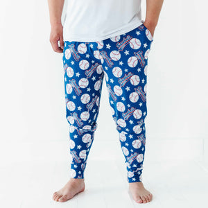 Baby Kids Bamboo Pajamas — Perfect Catch Men's Pants — Image 1