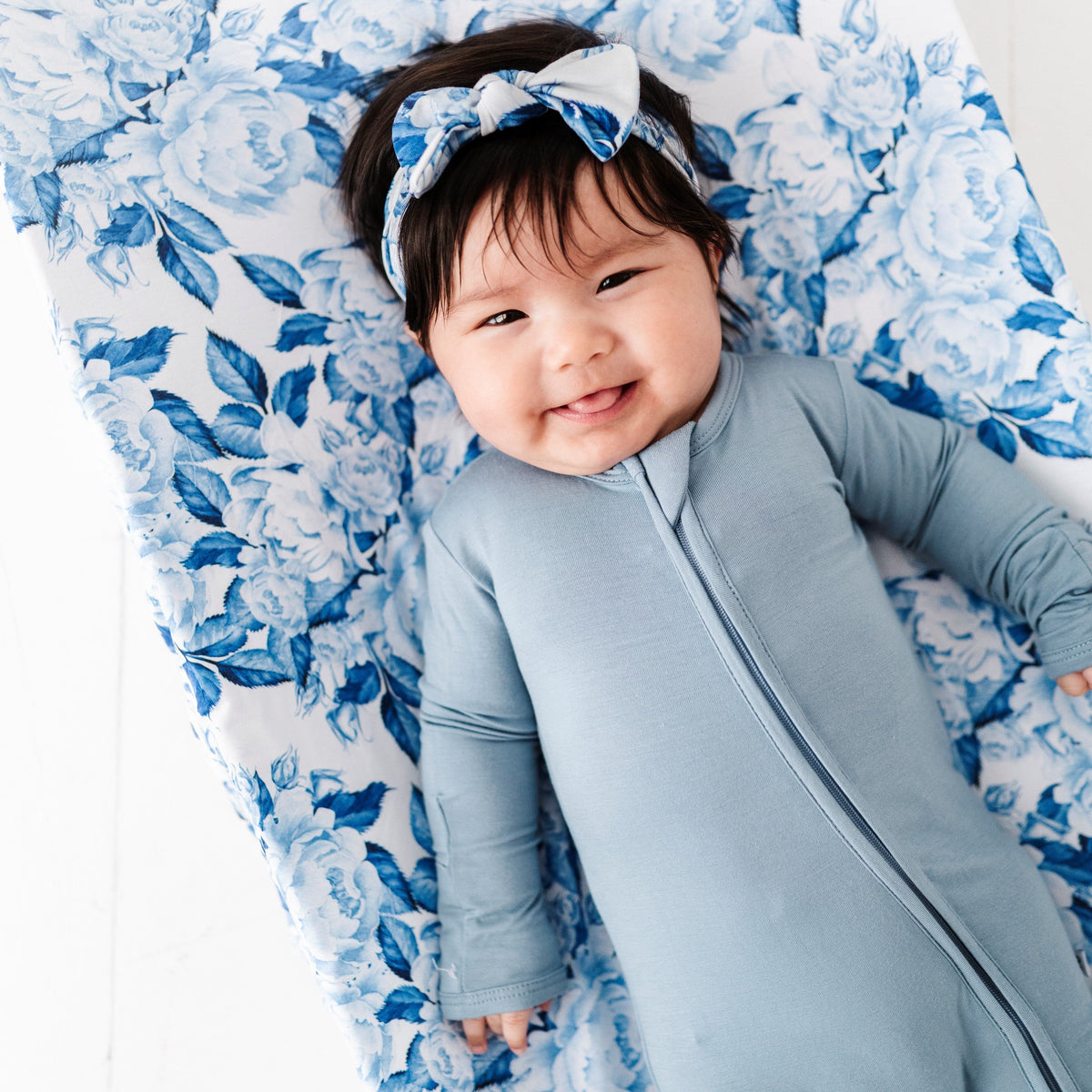 My Something Blue Changing Pad Cover