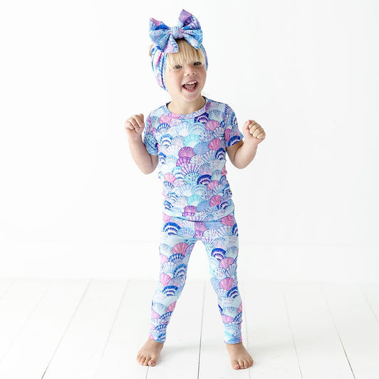 Cute as Shell Two-Piece Pajama Set