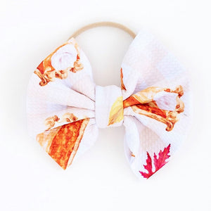 Wanna Piece of Me Nylon Bow