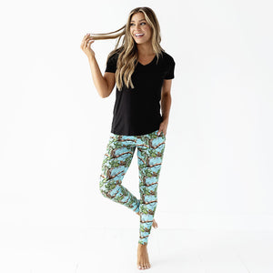 Baby Kids Bamboo Pajamas — You've Been Spotted Mama Pants — Image 1