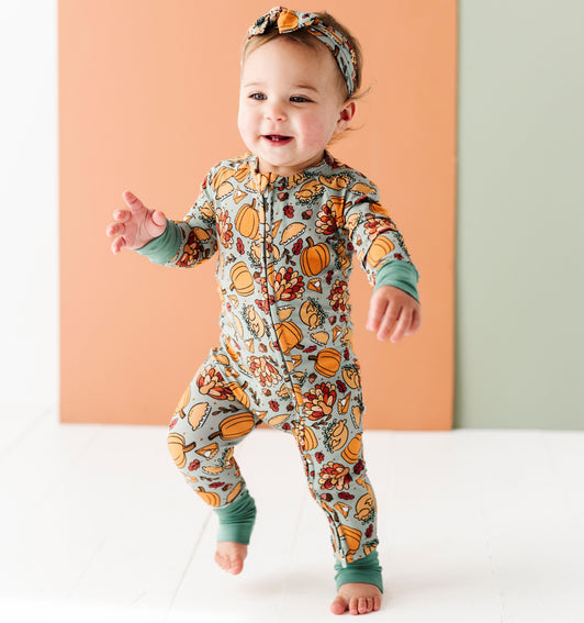 Gobble 'till You Wobble Convertible Romper