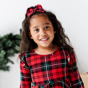 Baby Kids Bamboo Pajamas — You Plaid Me At Hello Alligator Clip — Image 1