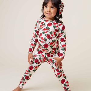 Baby Kids Bamboo Pajamas — Daddy's Girl Long Sleeve Pajama Set — Image 1