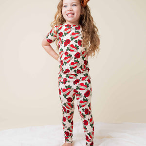 Baby Kids Bamboo Pajamas — Daddy's Girl Short Sleeve Pajama Set — Image 1