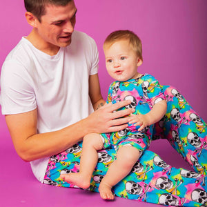 Baby Kids Bamboo Pajamas — Dead Serious Men's Pajama Pants — Image 1