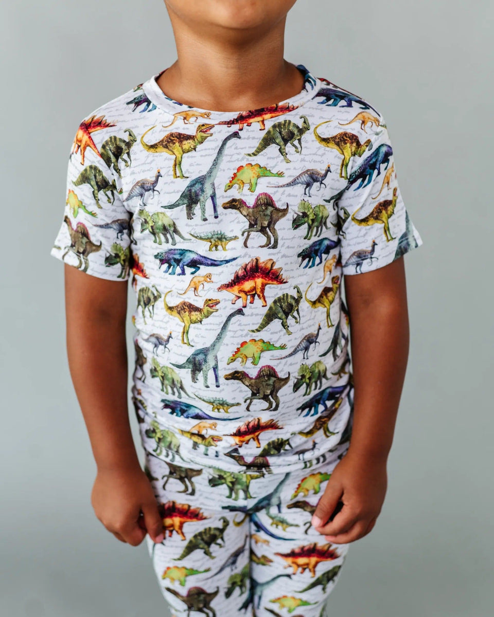 Dino-mite Birthday Organic Cotton Pajama Set
