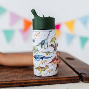 Baby Kids Bamboo Pajamas — Simple Modern Summit Tumbler - 14 oz : Dinomite — Image 1