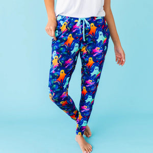 Baby Kids Bamboo Pajamas — Drop It Like It's Haunt Women's Pants — Image 1