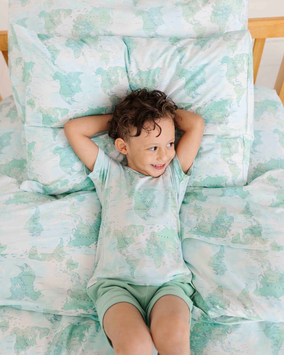 For What It's Earth Two-Piece Pajama Set