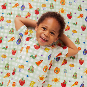 Baby Kids Bamboo Pajamas — The Very Hungry Caterpillar™ Bum Bum Blanket — Image 1
