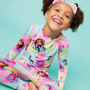 Baby Kids Bamboo Pajamas — Gabby's Dollhouse™ Long Sleeve Pajama Set — Image 1